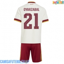 Camisa de time de futebol Espanha Mikel Oyarzabal #21 Replicas 2º Equipamento Infantil Mundo 2026 Manga Curta (+ Calças curtas)
